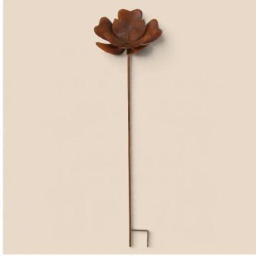 Tuteur jardin fleur 24x16x100cm