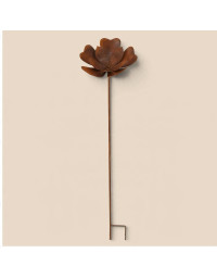Tuteur jardin fleur 24x16x100cm