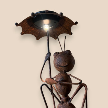 Tuteur fourmi parapluie solaire 22x123cm