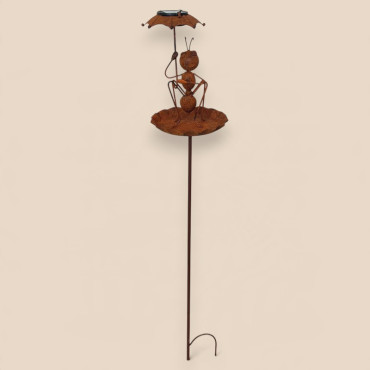 Tuteur solaire fourmi parapluie 22x123cm