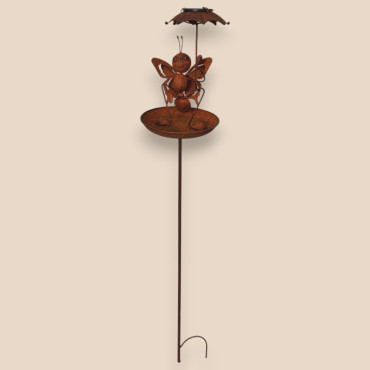 Tuteur papillon parapluie solaire 22x22x125cm