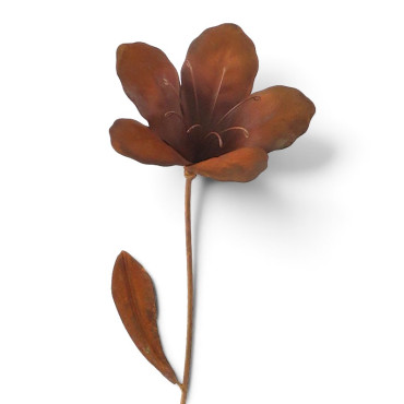 Tuteur jardin fleur 14x12x97cm