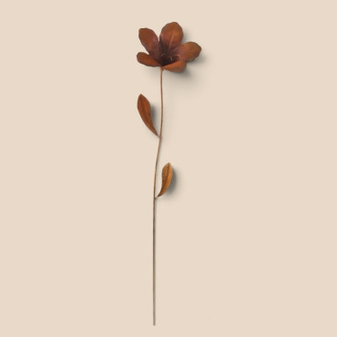 Tuteur jardin fleur 14x12x97cm