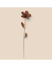 Tuteur jardin fleur 14x12x97cm