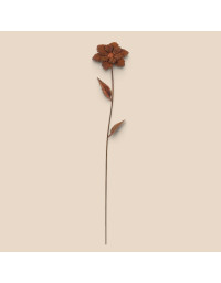 Tuteur fleur jardin 14x9x97cm
