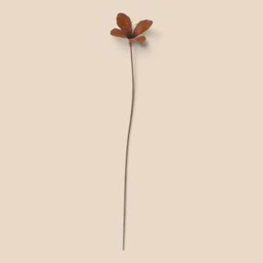 Tuteur jardin fleur 15x13x100cm