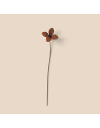 Tuteur jardin fleur 12x10x75cm