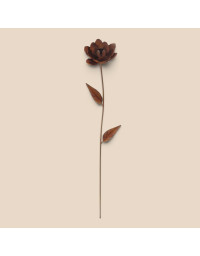 Tuteur jardin fleur 12x9x76cm