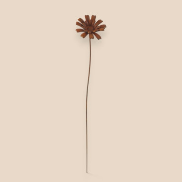 Tuteur jardin fleur 14x10x98cm