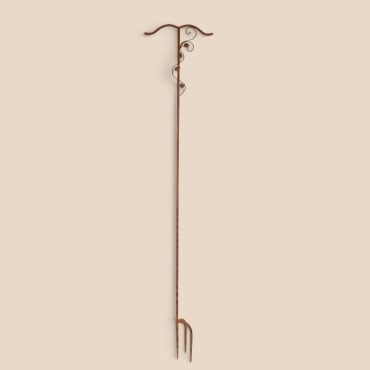 Tuteur fer plein 45x17x214cm