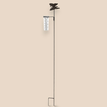 Pluviomètre papillon 71x8x10 cm