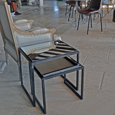 Tables gigognes 51x41.5x47.5 cm