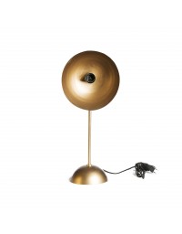Lampe de table dorée 24x22x58cm