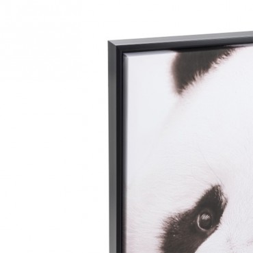 Grand cadre Panda bois/papier