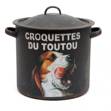 Chaudron "Croquettes du toutou" 27x23cm